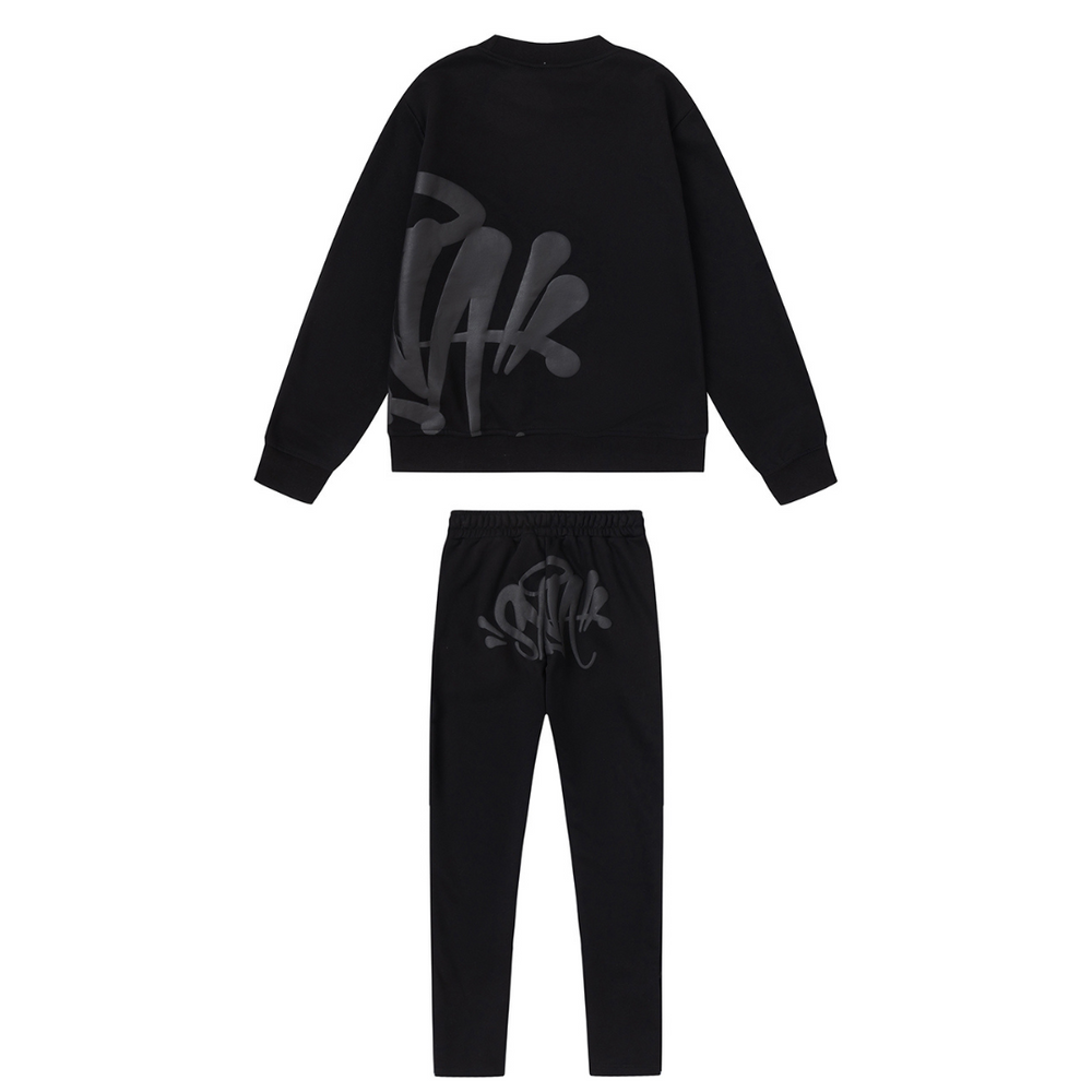 SYNA WORLD MONOGRAM BLACK TRACKSUIT