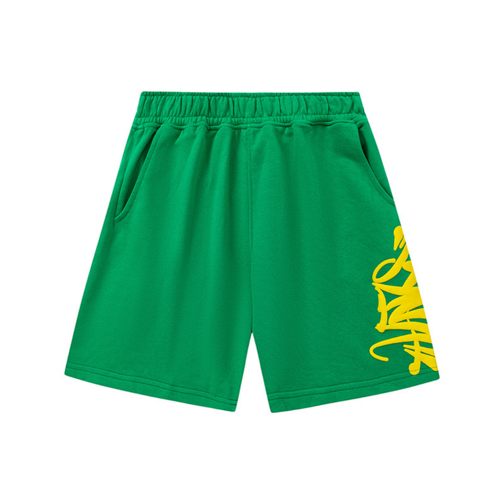 SYNA WORLD GREEN YELLOW SHORT SET