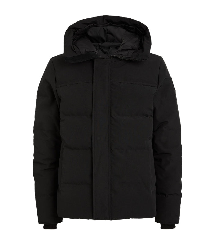 CANADA GOOSE BLACK BADGE BLACK MACMILLAN PARKA