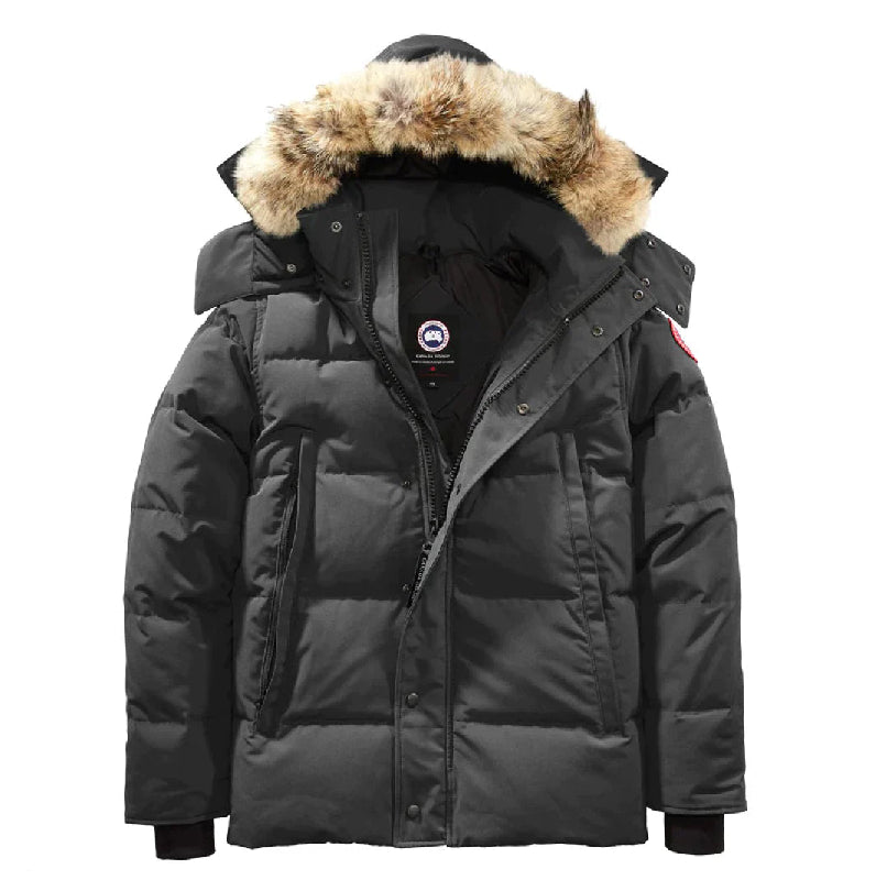 CANADA GOOSE GRAPHITE WYNDHAM PARKA