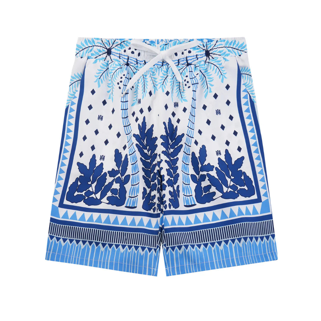 AMR MONOGRAM SHORT SET