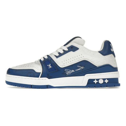 LV MONOGRAM BLUE TRAINER