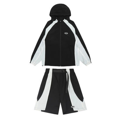 BLACK WINDBREAKER