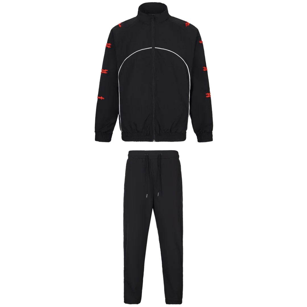 T-SHELLSUIT BLACK TRACKSUIT