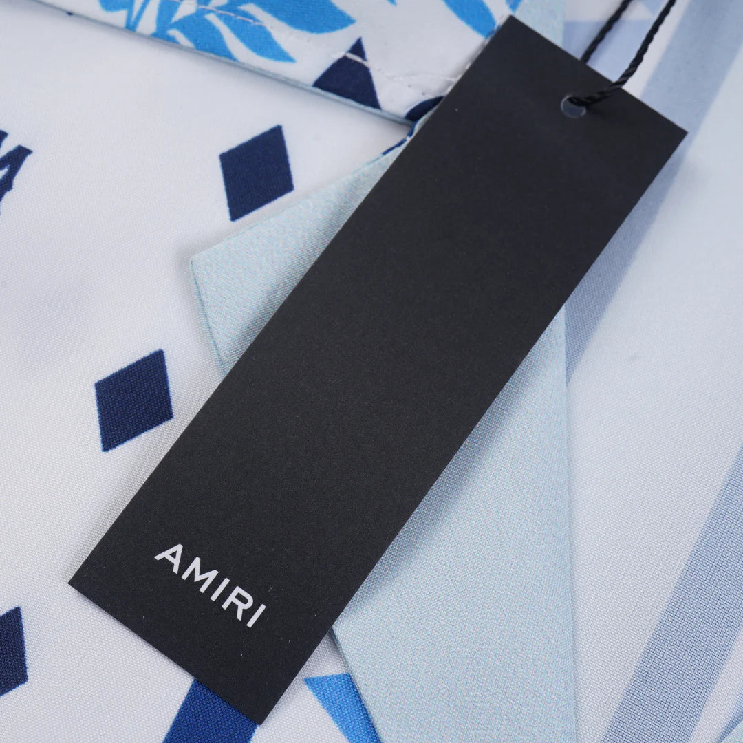 AMR MONOGRAM SHORT SET