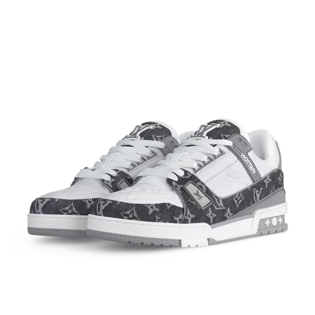 LV MONOGRAM WHITE GREY