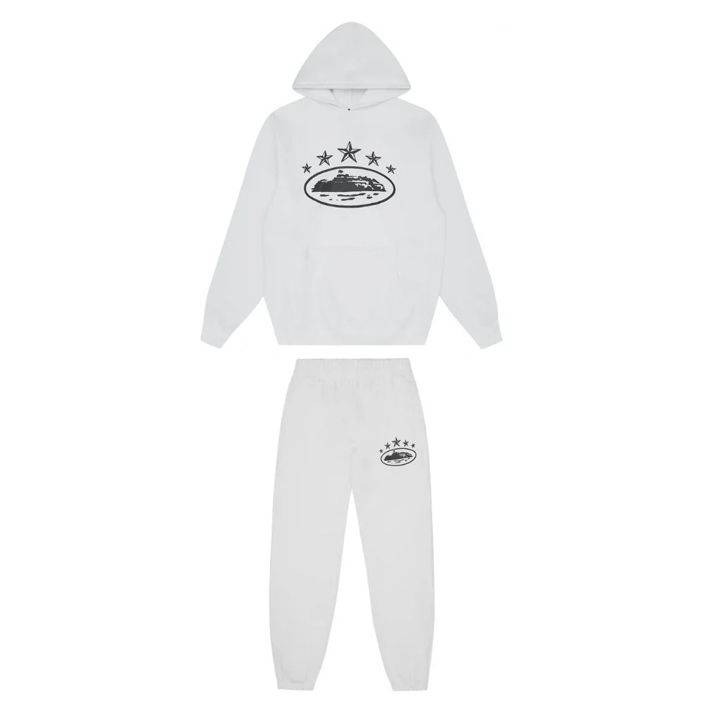 5 STARZ BABY WHITE TRACKSUIT