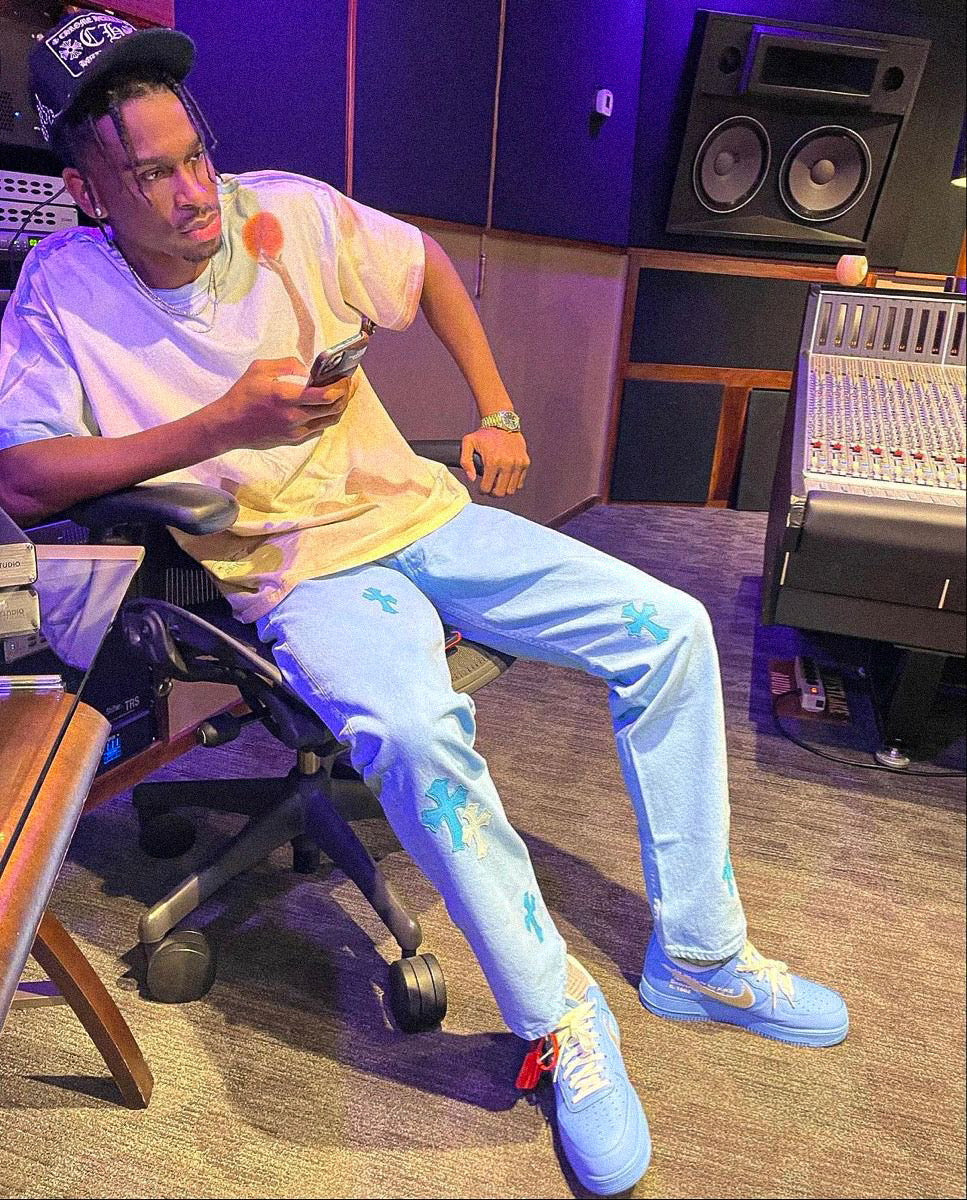 AF1 X OFF UNIVERSITY BLUE