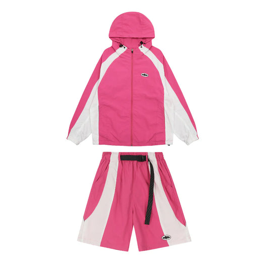 PINK WINDBREAKER