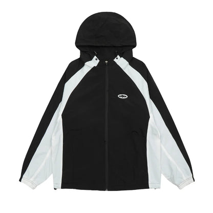 BLACK WINDBREAKER