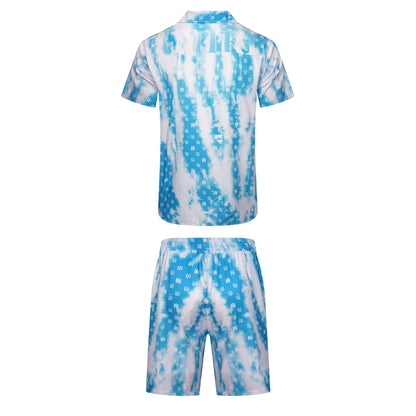 AMR MONOGRAM SHORT SET