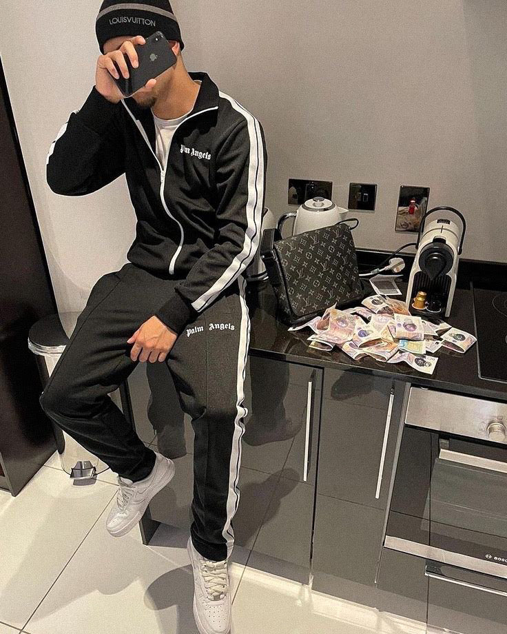 PALM BLACK TRACKSUIT
