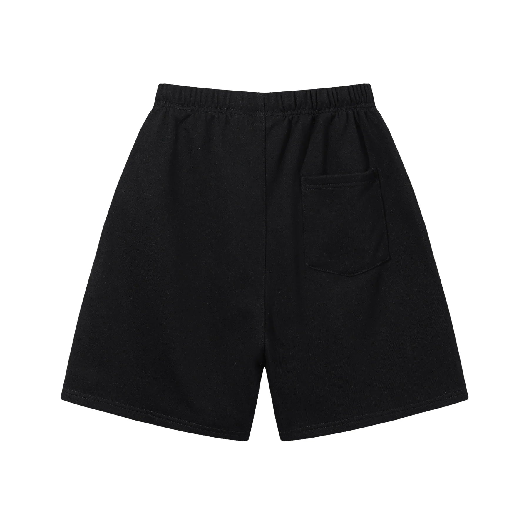 ESSENTIALS BLACK SHORTS