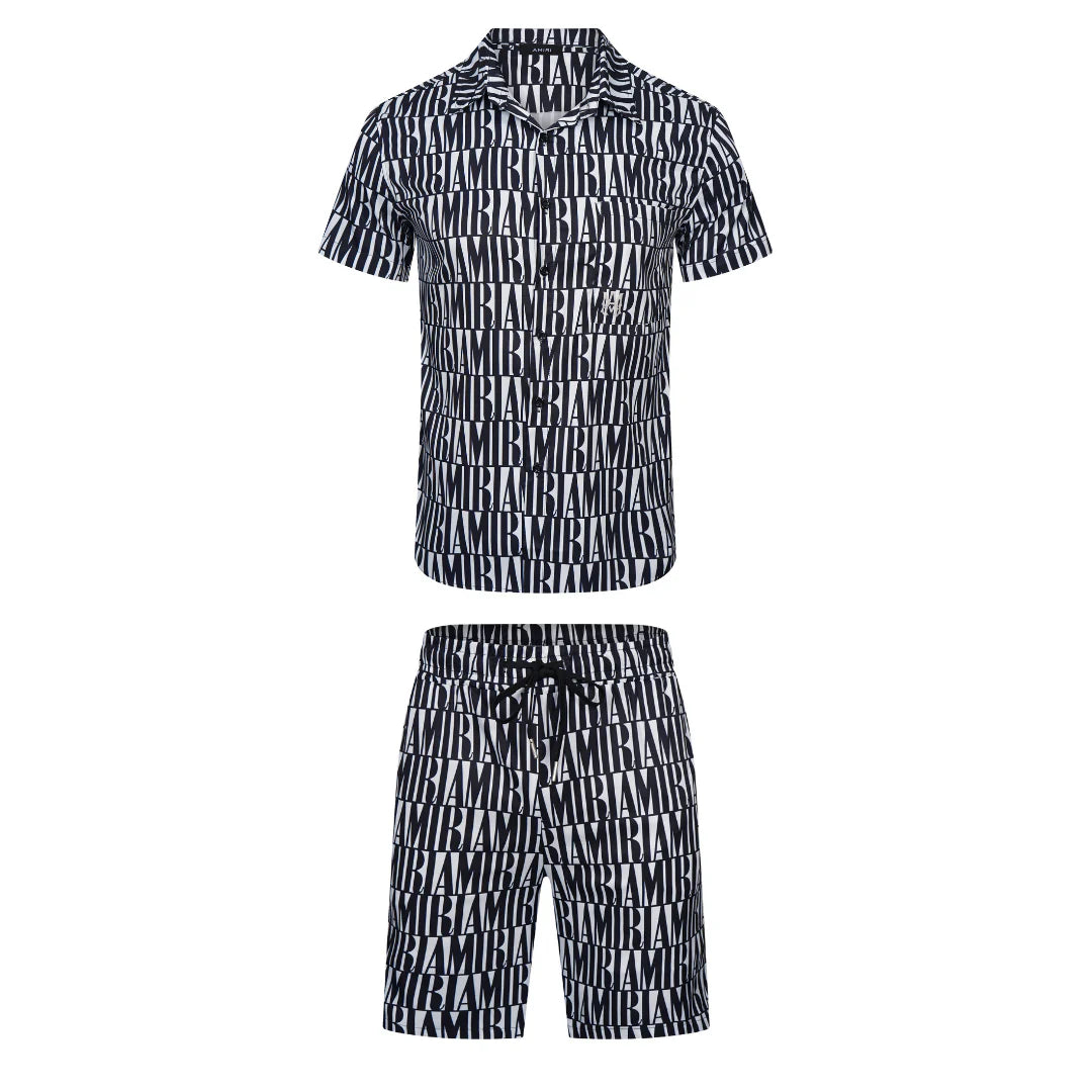 AMR JAC QUARD SHORT SET