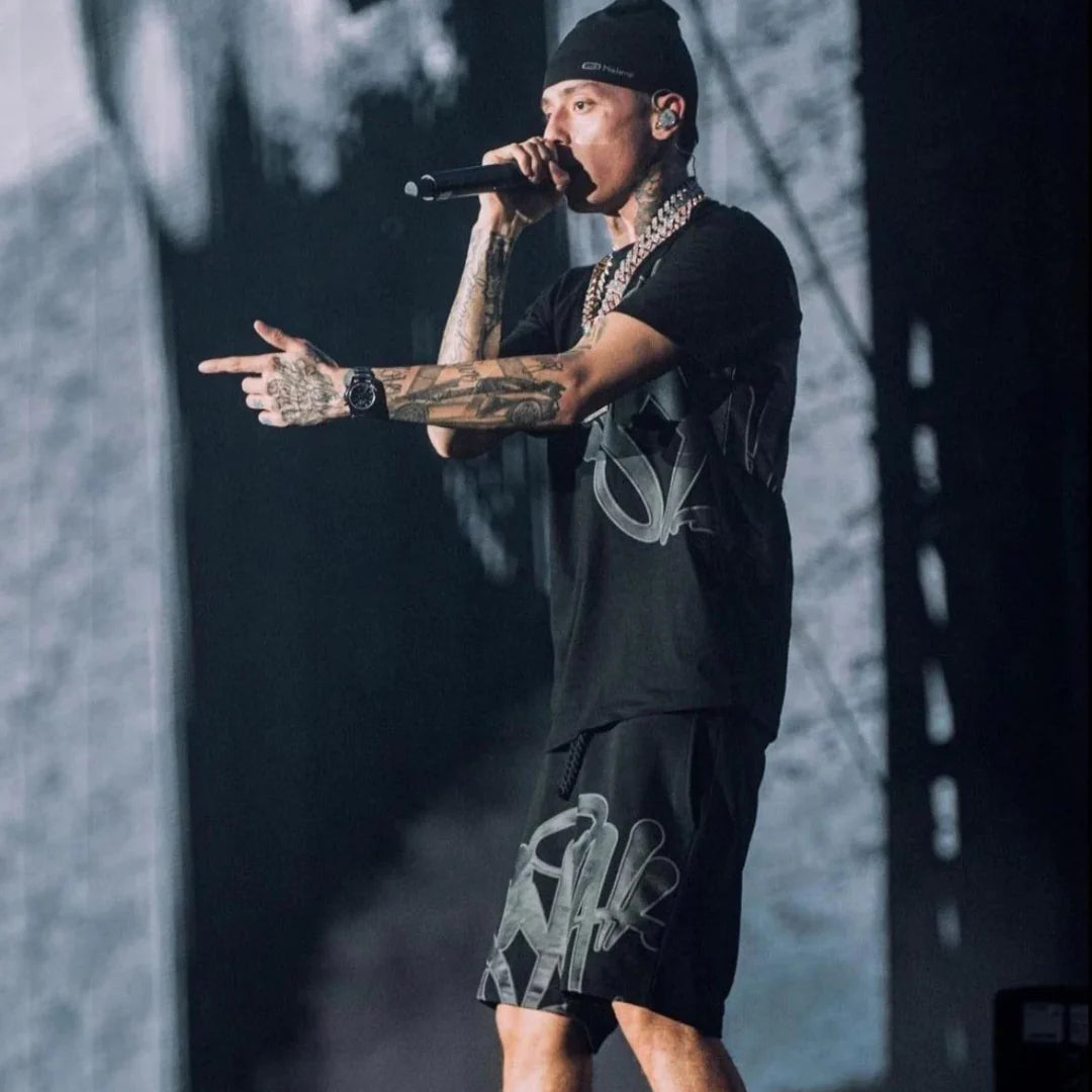 SYNA WORLD BLACK TRACKSUIT