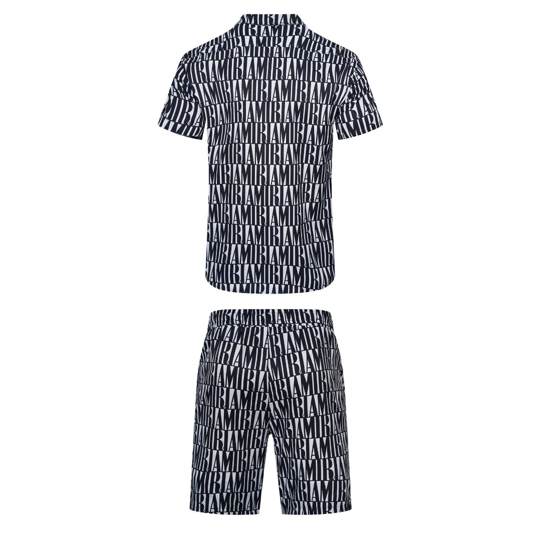 AMR JAC QUARD SHORT SET