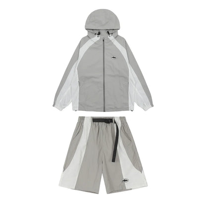 GREY WINDBREAKER