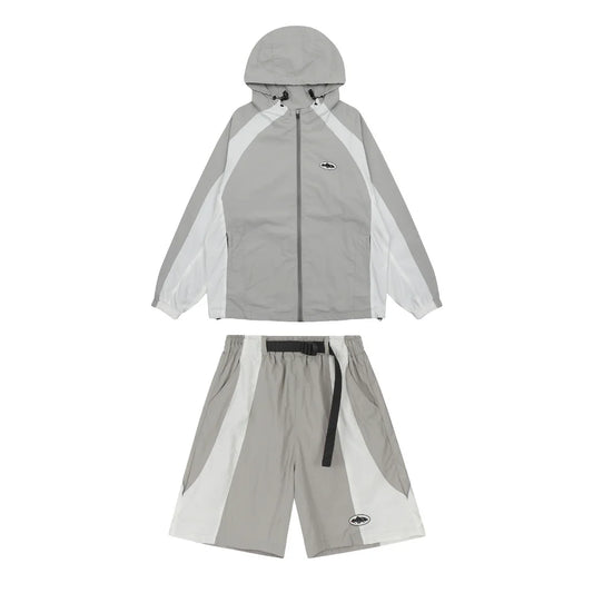 GREY WINDBREAKER
