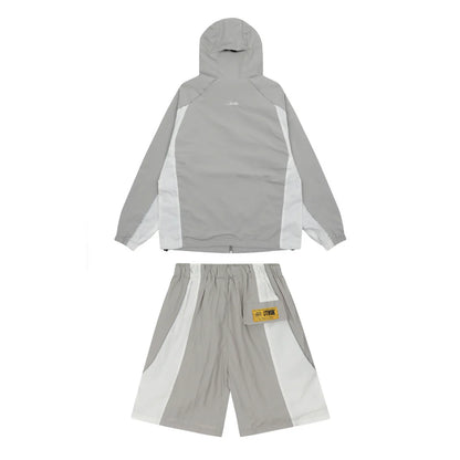 GREY WINDBREAKER