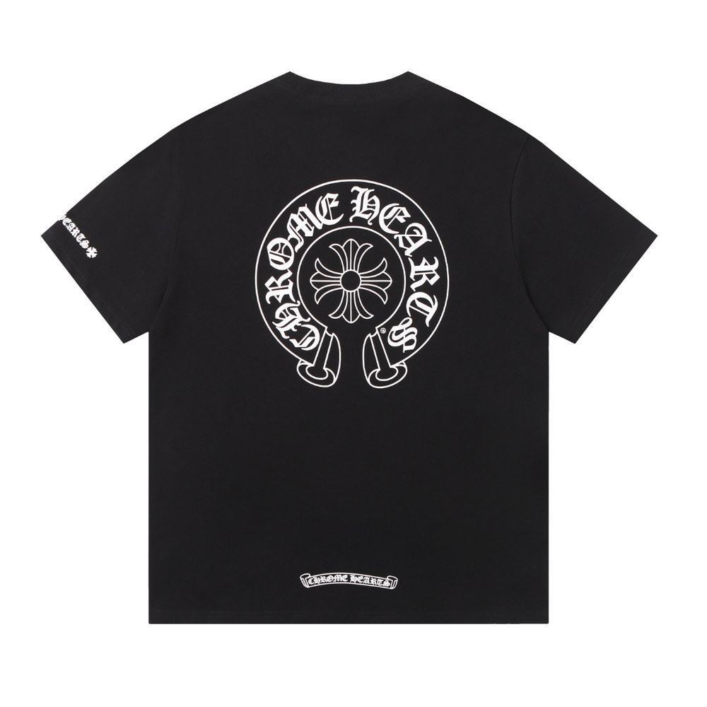 CAMISETA CHROME HEARTS NEGRO