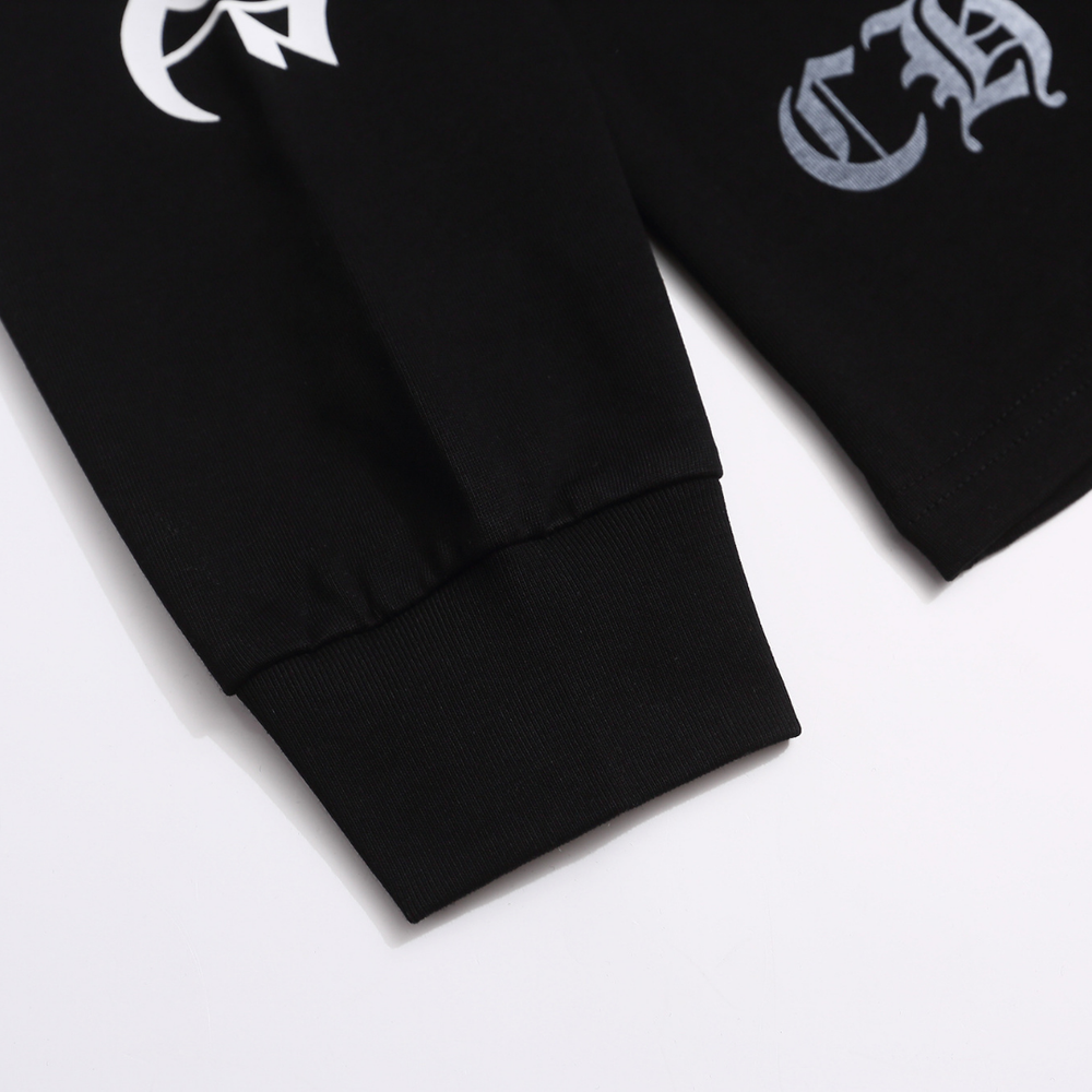 SUDADERA CHROME HEARTS NEGRO