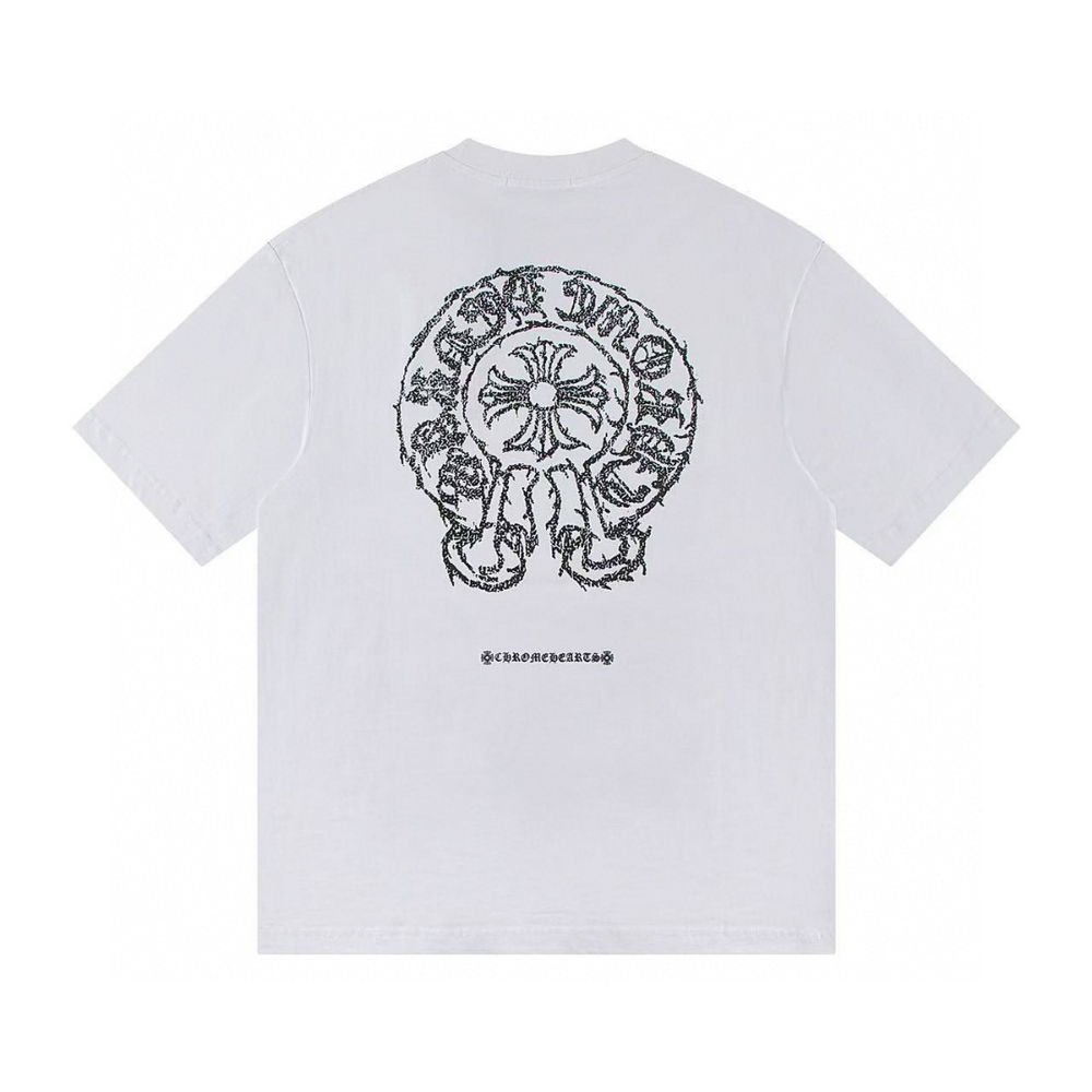CAMISETA CHROME HEARTS BLANCO