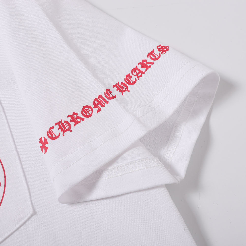 CAMISETA CHROME HEARTS BLANCO