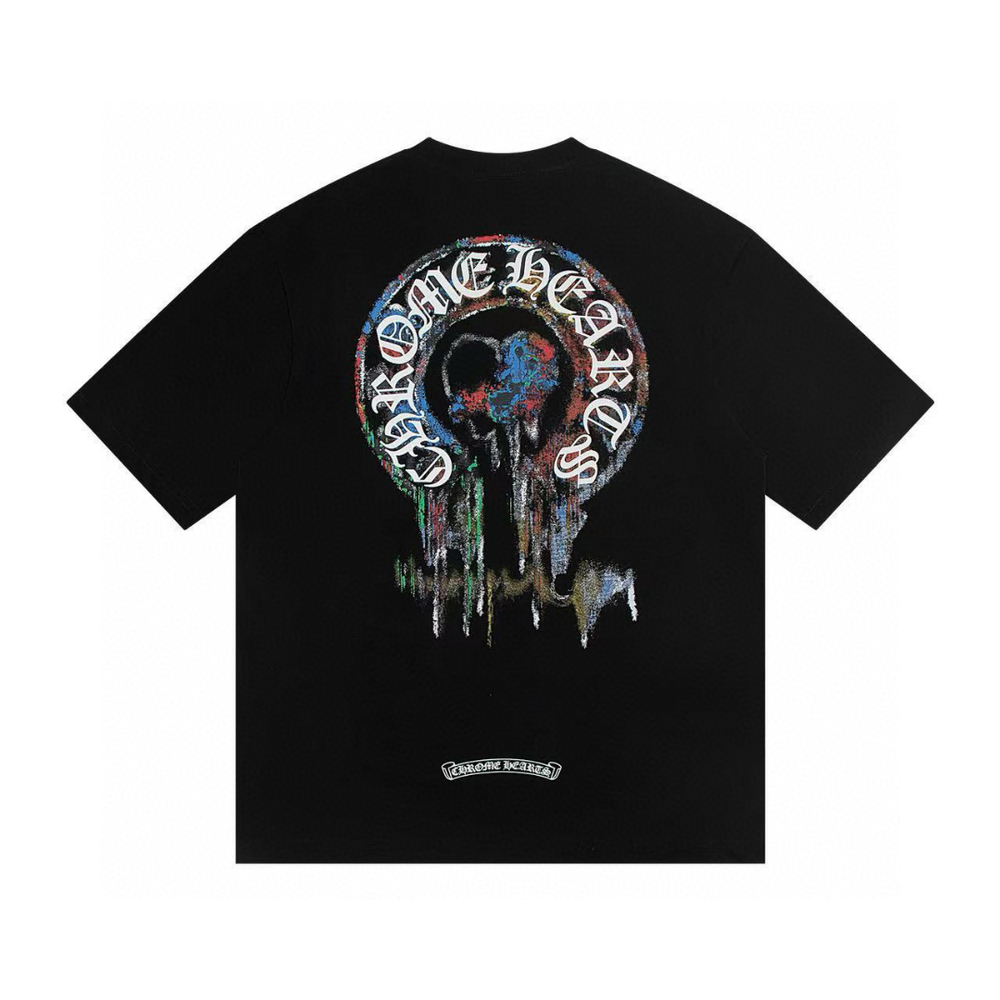 CAMISETA CHROME HEARTS NEGRO