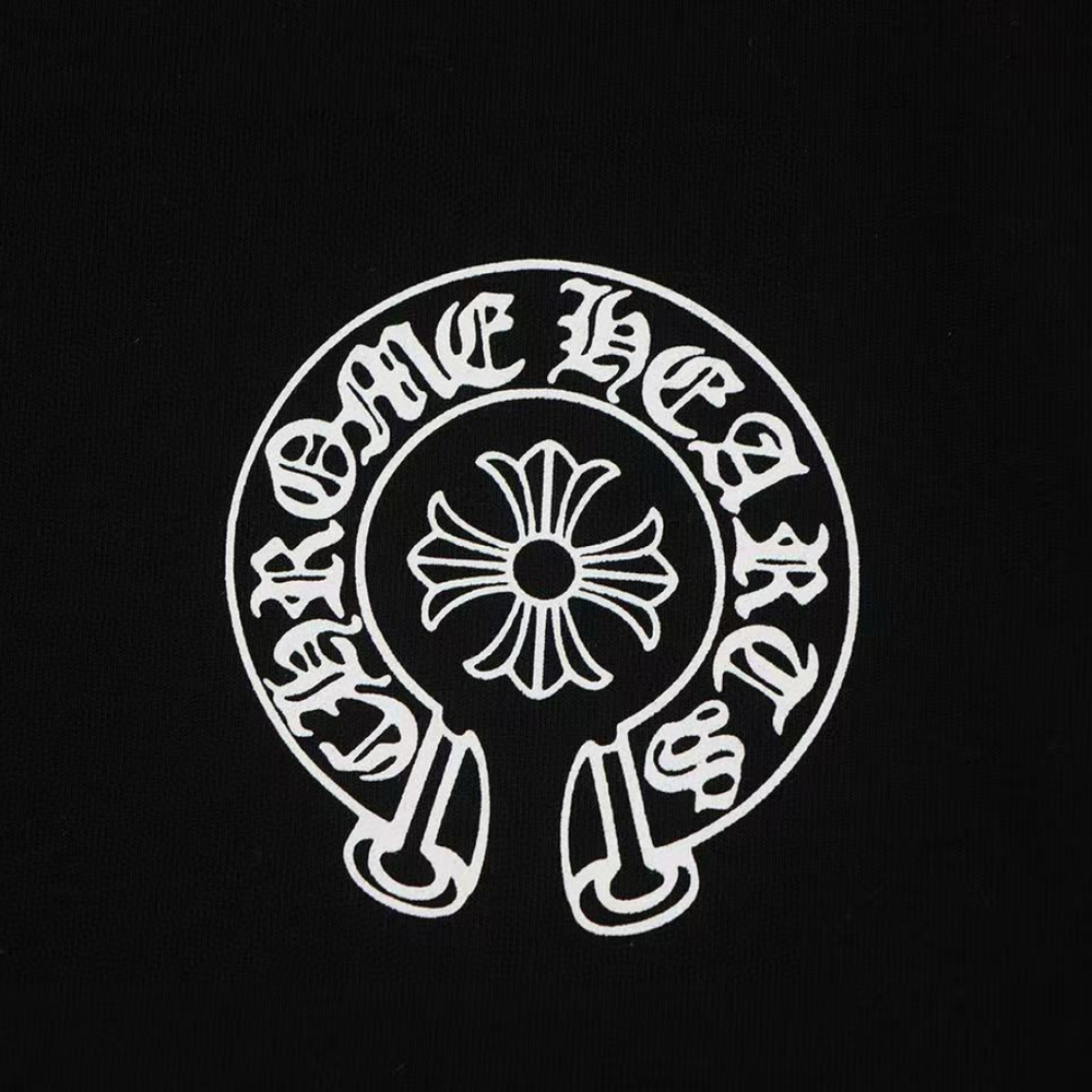 CAMISETA CHROME HEARTS NEGRO