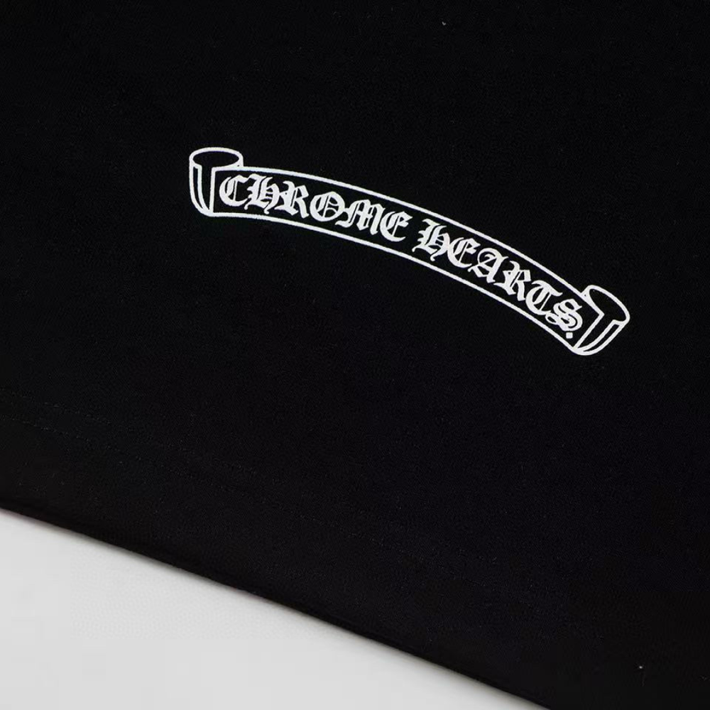 CAMISETA CHROME HEARTS NEGRO