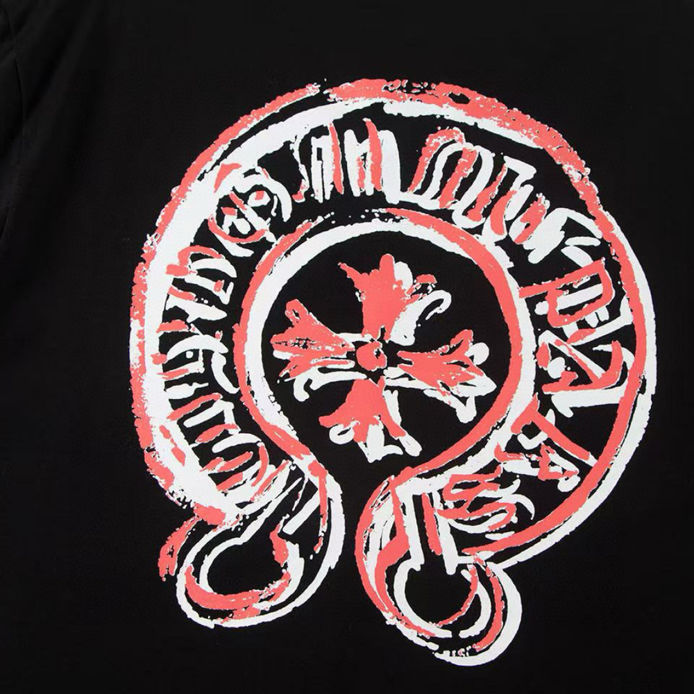 CAMISETA CHROME HEARTS NEGRO
