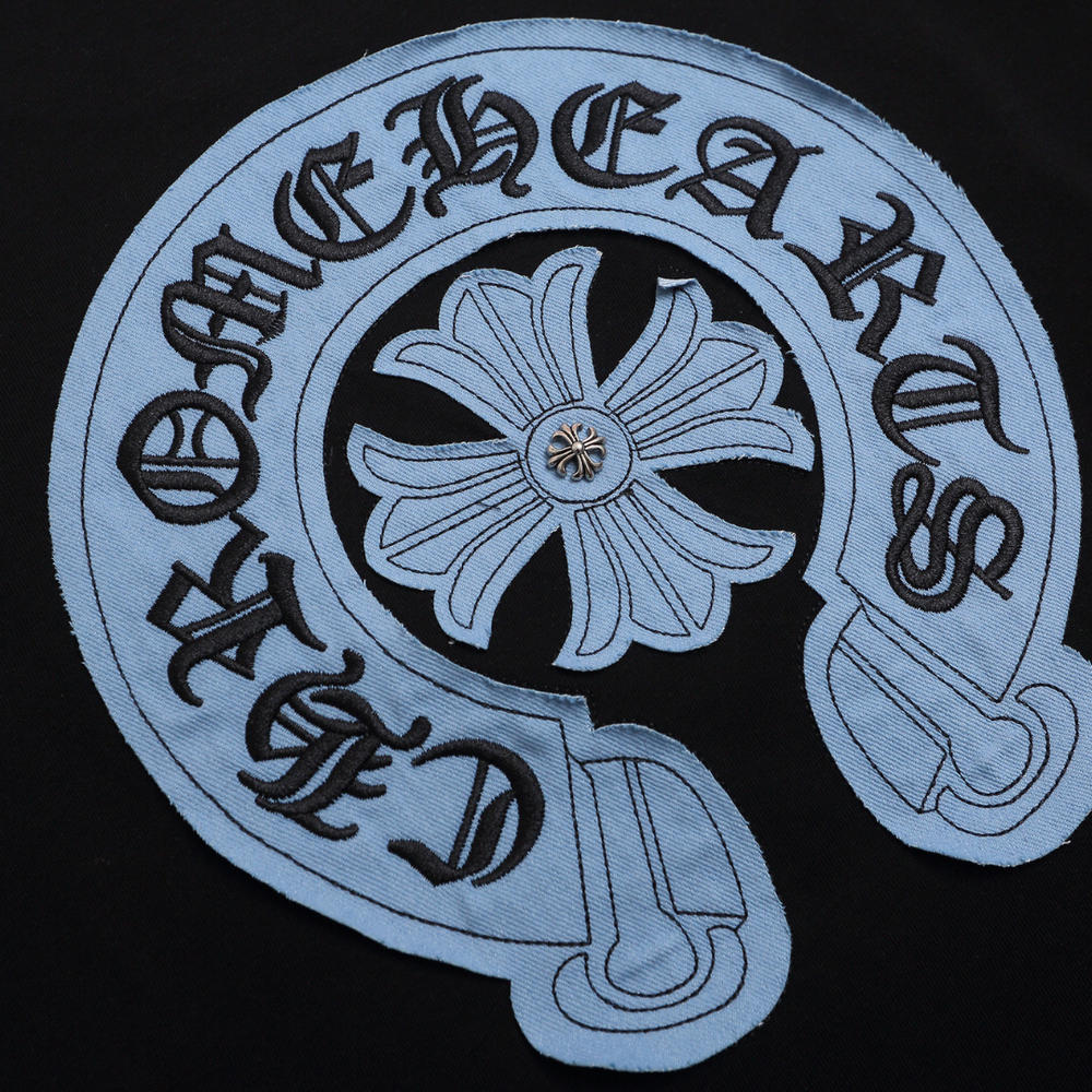 CAMISETA CHROME HEARTS NEGRO