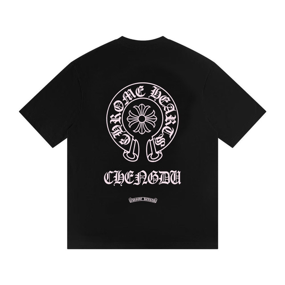 CAMISETA CHROME HEARTS NEGRO