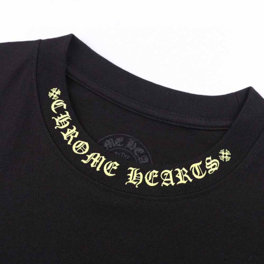 CAMISETA CHROME HEARTS NEGRO