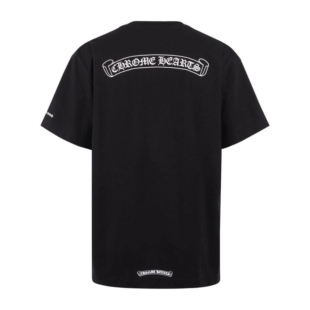 CAMISETA CHROME HEARTS NEGRO
