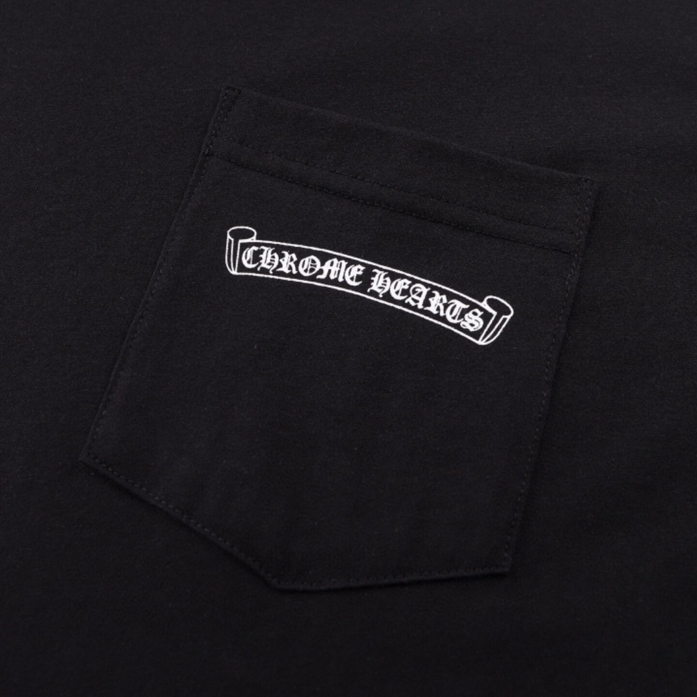 CAMISETA CHROME HEARTS NEGRO
