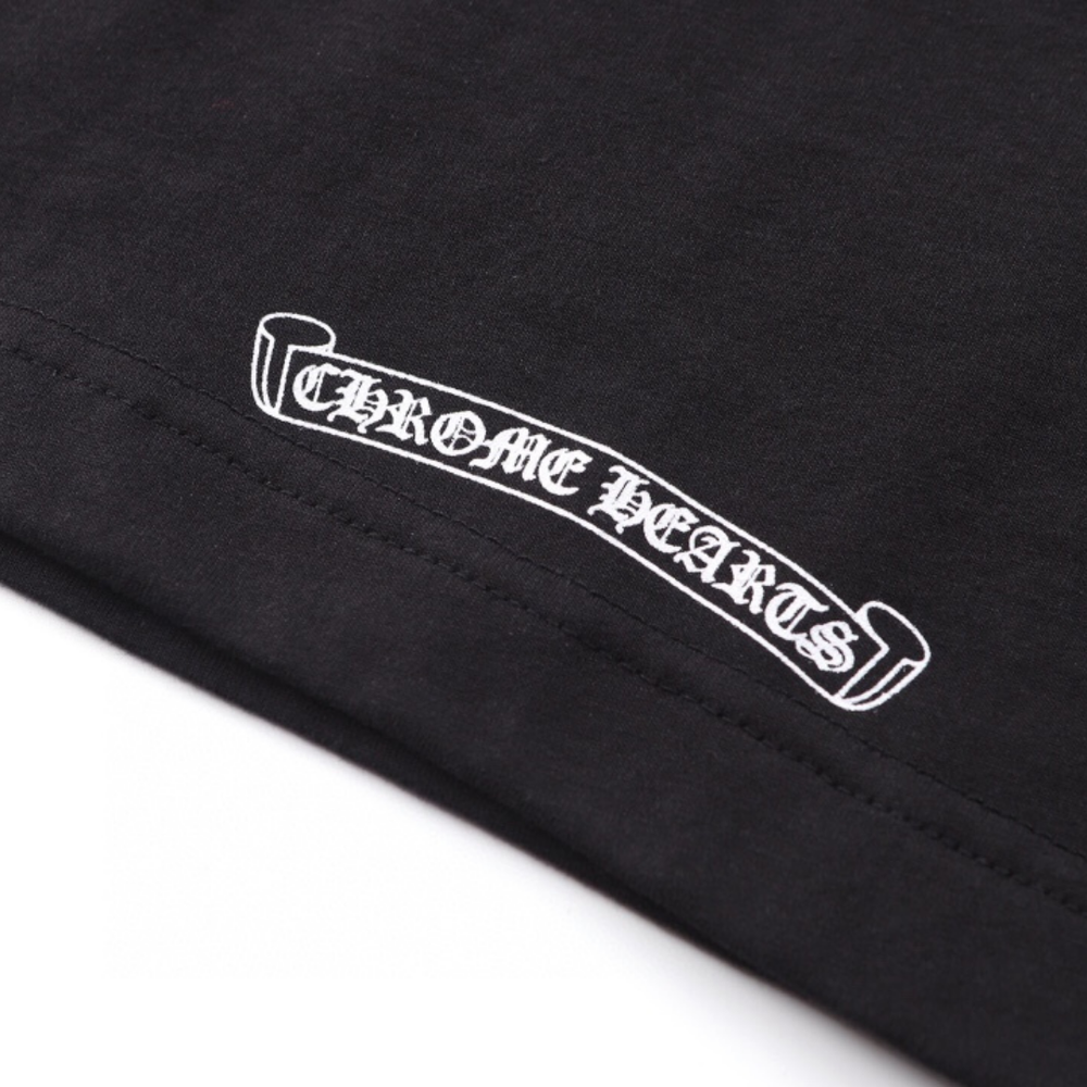 CAMISETA CHROME HEARTS NEGRO