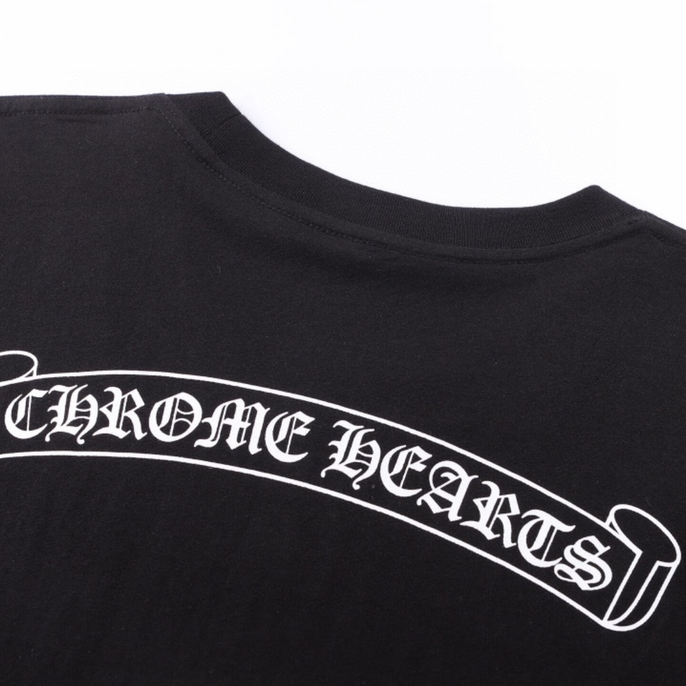 CAMISETA CHROME HEARTS NEGRO