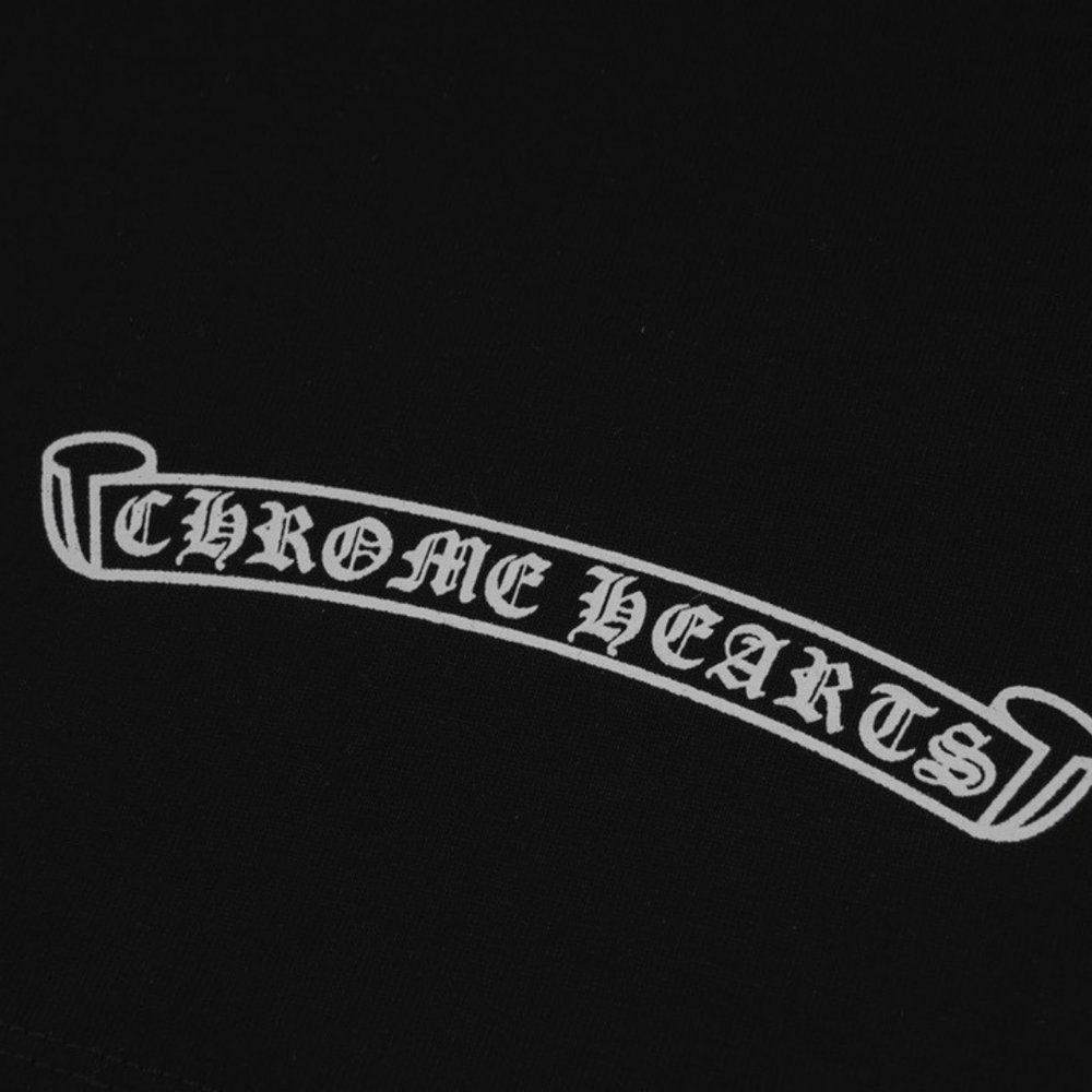 CAMISETA CHROME HEARTS NEGRO