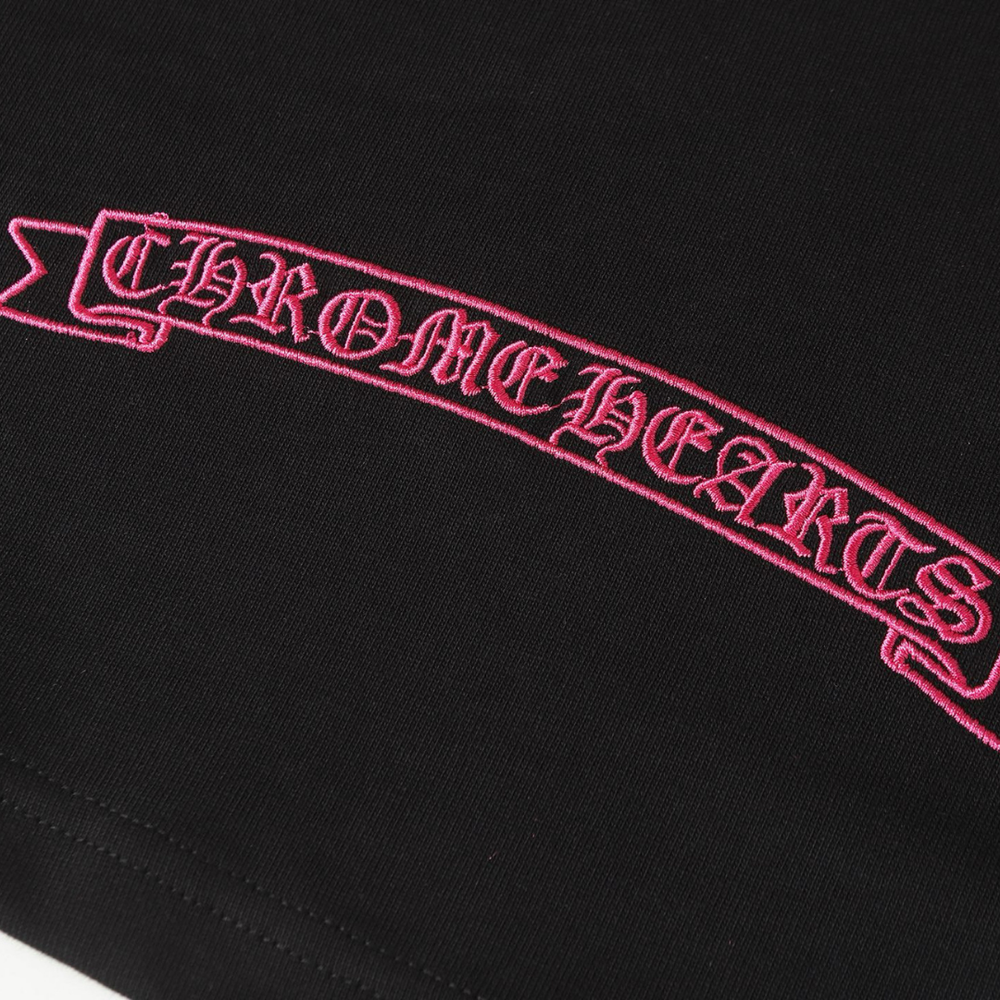 CAMISETA CHROME HEARTS NEGRO