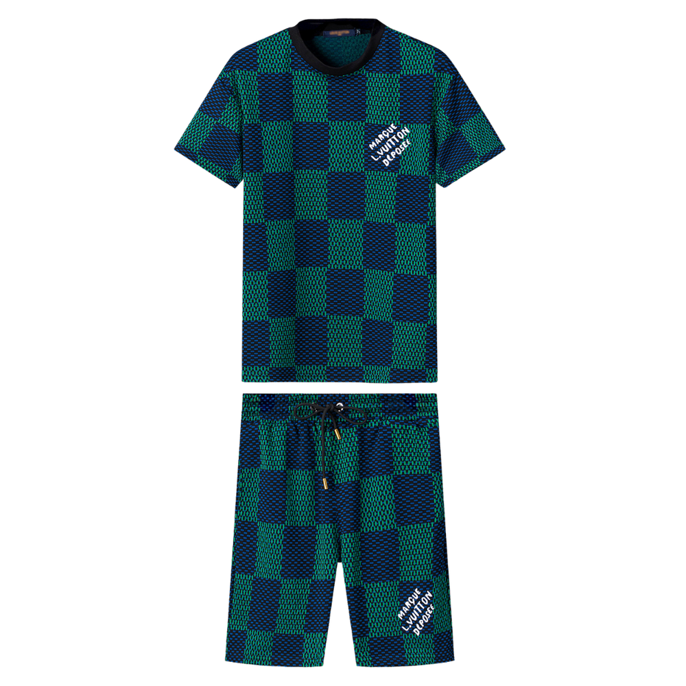 MONOGRAM SHORT SET