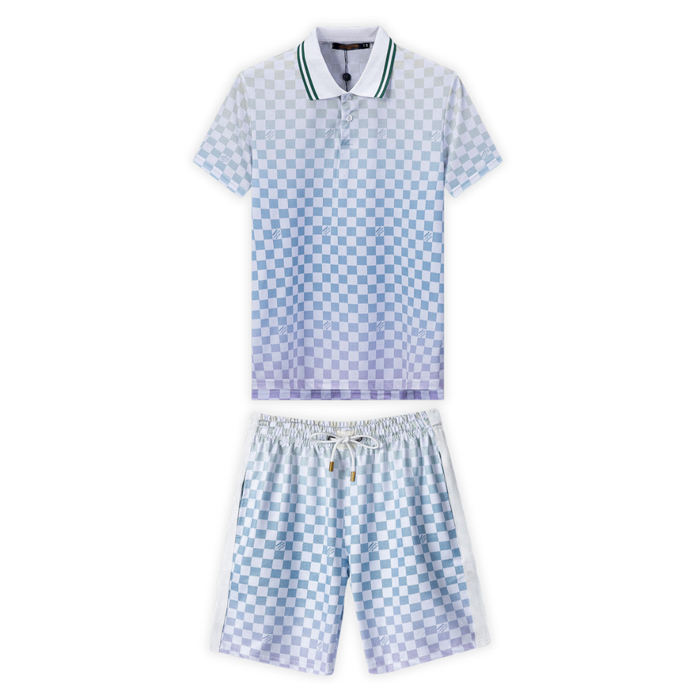 MONOGRAM SHORT SET