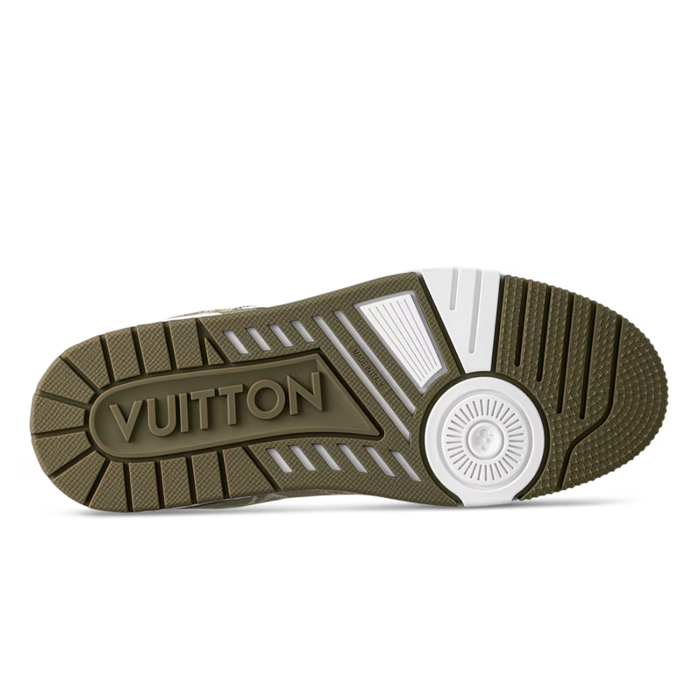 LV MONOGRAM OLIVE GREEN TRAINER