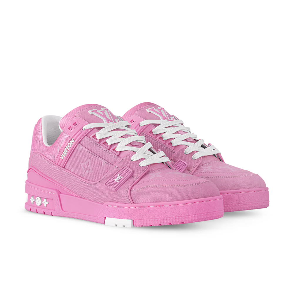 LV MONOGRAM PINK TRAINER