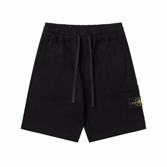 STONE MONOGRAM SHORTS