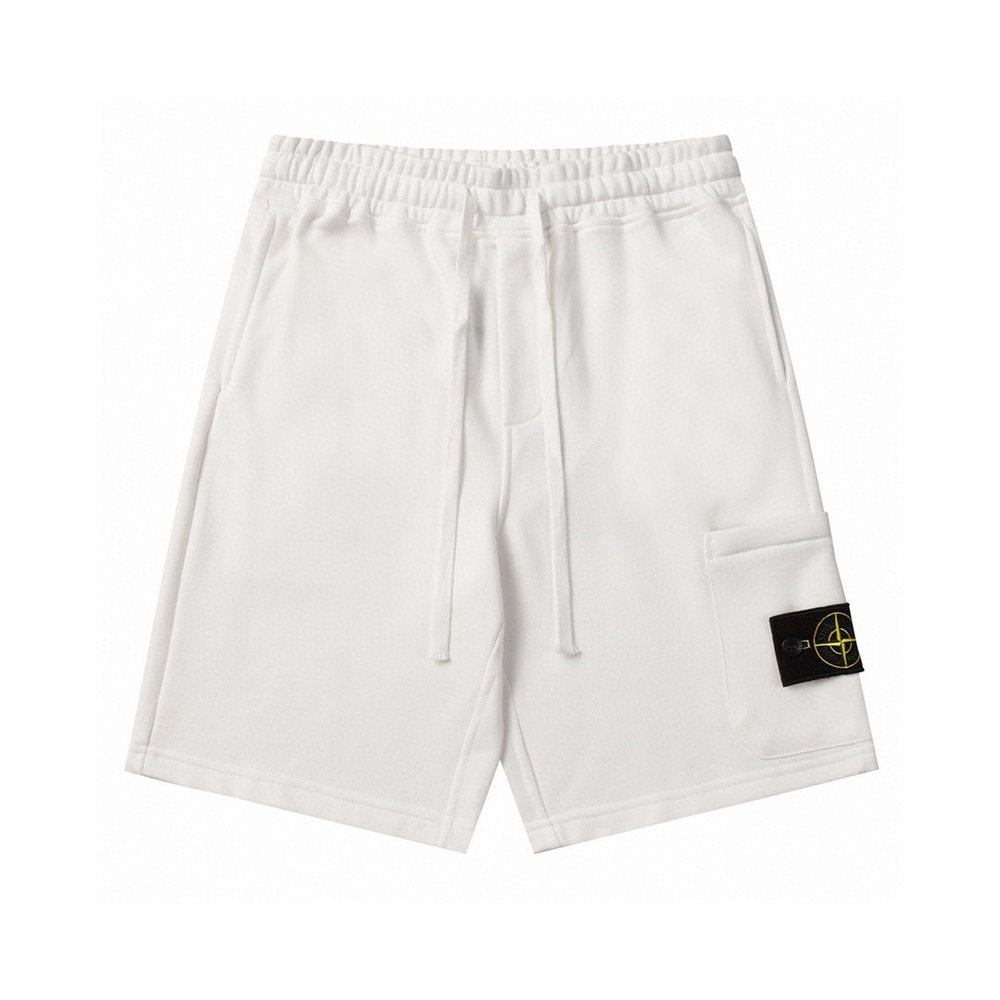 STONE MONOGRAM SHORTS