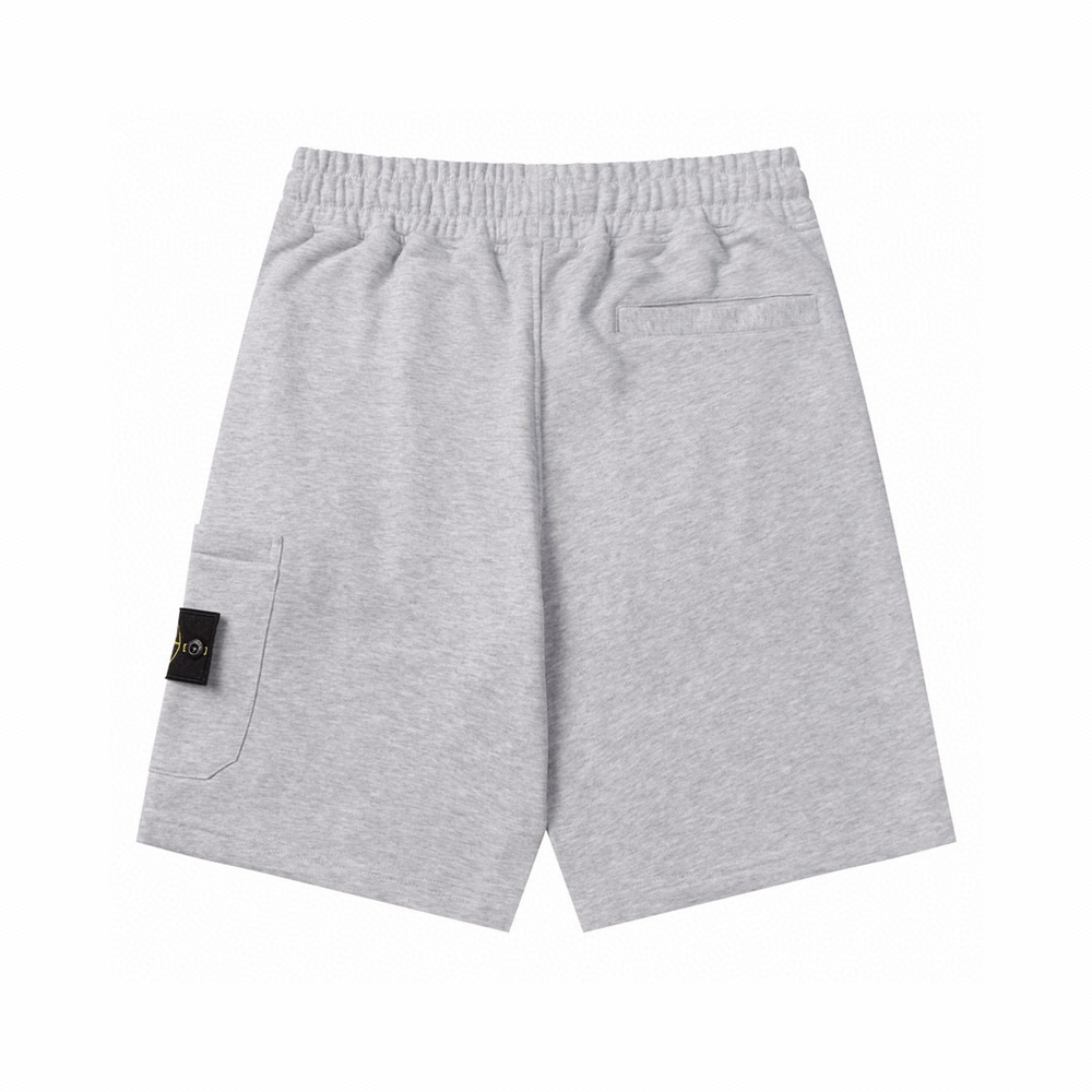 STONE MONOGRAM SHORTS