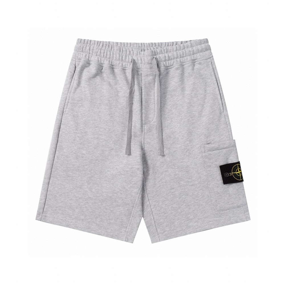 STONE MONOGRAM SHORTS