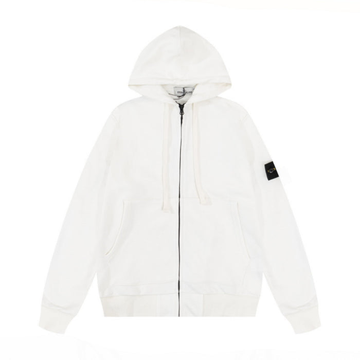 STONE HOODED JACKET