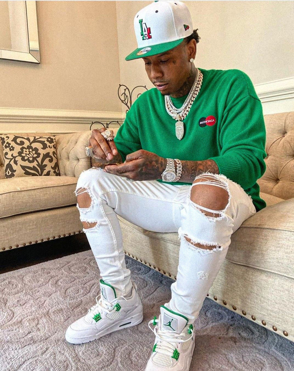 J4 RETRO METALLIC GREEN